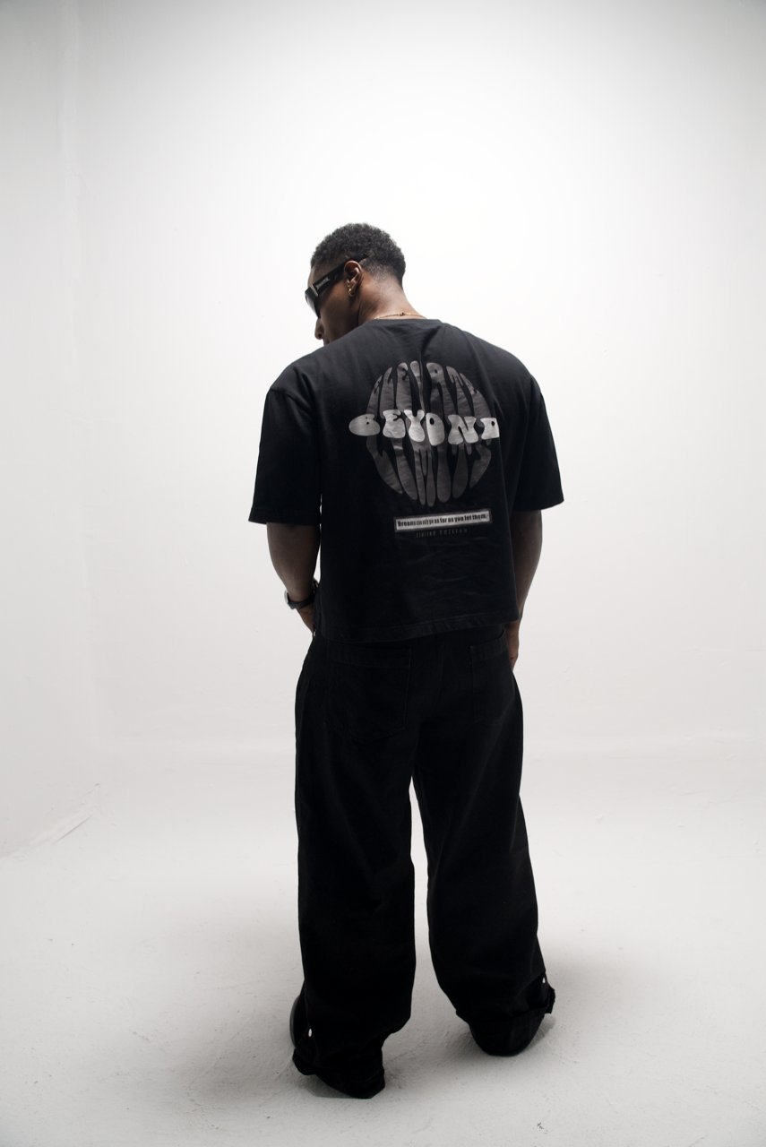 Black Tee — back graphic