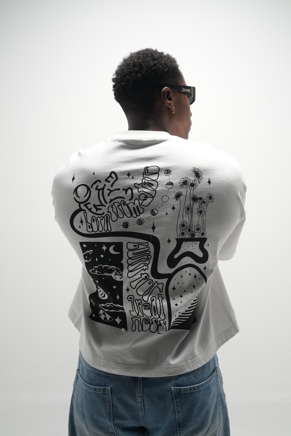 White Tee — back graphic